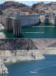 western drought brings lake mead to lowest level since it