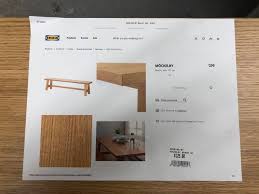 Sold Brand New Ikea Oak Bench Habitat Restore Dartmouth Facebook
