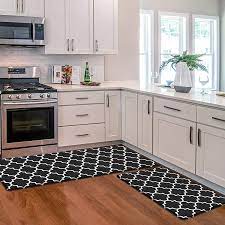 Posted on june 28, 2015 by dev in reviews with disabled comments. Kmat Kitchen Mat 2 Pcs Cushioned Anti Fatigue Kitchen Rug Waterproof Non Slip Kitchen Mats And Rugs Heavy Duty Pvc Ergonomic Comfort Standing Foam Mat For Kitchen Floor Home Black Walmart Com Walmart Com