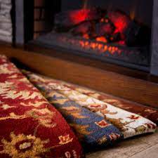 .rugs area rugs bath rugs door mat hearth rugs runners beige black blue brights brown (75ozu) capel rugs decorative gifts elrene home fashions foreside home and garden kaplan. 2 X 3 Red Semicircular Indoor Floral Handcrafted Throw Rug In The Rugs Department At Lowes Com