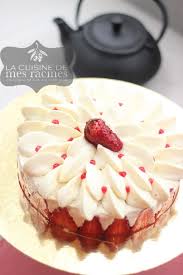 Fraisier Creme Diplomate La Cuisine De Mes Racines