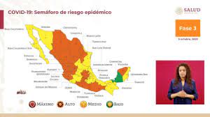 Jun 18, 2021 · el semáforo epidemiológico para el 21 de junio al 4 de julio ubicó en verde a 19 estados del país, mientras que ocho se encuentran en amarillo y cinco en naranja. Mexico Se Estanca En El Semaforo De Covid Siete Estados Retrocedieron De Amarillo A Naranja