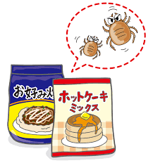 小麦粉 虫 食べ て しまっ た