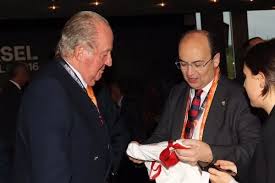 Juan Carlos I disfrutó de la remontada del Sevilla