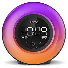 To toggle the clock display between standard 12 hour time. Ihome Powerclock Glow Bluetooth Color Changing Alarm Clock Online Only Erie Community College North Campus