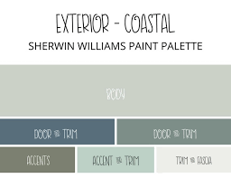 Exterior Coastal Paint Colors Beach