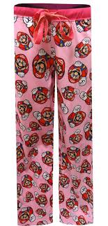Webundies Com Nintendo Super Mario Pink Lounge Pants Pink Lounge Pants Lounge Pants Pants