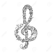 Related searches:treble clef g clef g clef notes alto clef violin clef treble clef silhouette treble clef bass clef coloring clef clip art. Hand Drawn Ink Doodle Treble Clef On White Background Coloring Royalty Free Cliparts Vectors And Stock Illustration Image 57248970