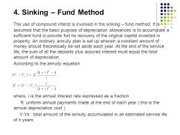 sinking fund method sample problems