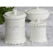 Ceramiczny Pojemnik Kuchenny Z Pokrywka Provence Provence Antiques Shabby Chic Homes