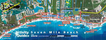 Map Of Seven Mile Beach Grand Cayman Seven Mile Beach Maps Grand Cayman Grand Cayman Island Best Island Vacation