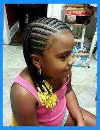 Girls Braided Hairstyles On Pinterest Afro Textured Hair Kids Little Girl Girls Cornrow Hairstyles Little Girls Natural Hairstyles Black Kids Braids Hairstyles