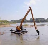 [Hot Item] 30ton Hydraulic Tracks Floating Undercarriage Pontoon Amphibious  Excavator