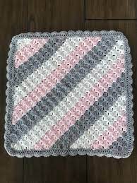 Corner To Corner Crochet Baby Blanket Etsy In 2021 Baby Girl Crochet Blanket Baby Blanket Crochet Crochet Baby