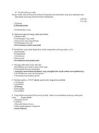 Soal pilihan ganda tentang analisis kebutuhan sumber daya usaha. Soal Ide Dan Peluang Usaha