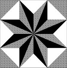 Black And White Quilt Patterns Free Black Monochrome Star Barn Quilt Patterns Painted Barn Quilts Quilt Block Patterns