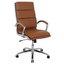 After my staples hyken failed i ended up opting for a workpro mesh executive chair on sale for $230. Kathy Ireland Manchester High Back Faux Leather Executive Chair Saddle Brown 80989h 1 Staples Executive Chair Office Chair Chair