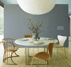 Keep scrolling down to see 10 gorgeous dining room colors trending in 2019. Dining Room Color Ideas Inspiration Benjamin Moore