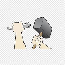 Maybe you would like to learn more about one of these? Martillo Clavo Dibujo Ilustracion Clavar El Clavo Con Un Martillo Texto Mano Dibujos Animados Png Pngwing