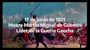 El único general que murió en acción de guerra contra un invasor. Martin Miguel De Guemes El Heroe Gaucho Ministerio De Cultura