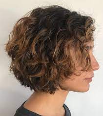 Short Textured Curly Bob Short Wavy Hair Short Layered Curly Hair Curly Bob Hairstyles