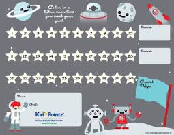 We started this like a week and a bit ago, and he only has three stickers so far. Space Sticker Reward Chart Reward Chart Kids Printable Reward Charts Childrens Reward Charts