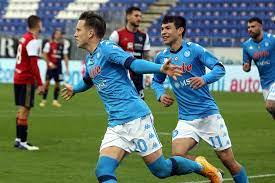 Napoli erobert die tabellenführung zurück mit einem souveränen 2:0 gegen cagliari calcio. Cagliari Napoli 1 4 Gattuso Vola Con Zielinski Lozano E Insigne