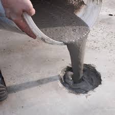 Flowpatch Sub Zero Being Poured To Repair Concrete Hole Concrete Floor Repair Concrete Repair