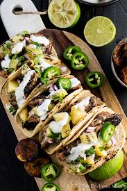 1/2 tsp cumin, 1/2 tsp cayenne pepper, 1 tsp salt and 1/4 tsp black pepper and evenly sprinkle the seasoning mix over both sides of tilapia. Grilled Jerk Chicken Tacos Wih Kiwi Salsa The Endless Meal
