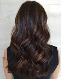 Silky Waves With Caramel Highlights Balayage Hair Brunette Hair Color With Highlights Long Hair Styles
