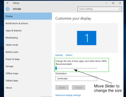 The method works good on laptops as well. How To Change Icon Size And Text Size In Windows 10