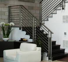 Highlight Your Modern Decor With Simpel Wrought Iron Railing With No Pattern Indoor Stair Railing Steel Stair Railing Stainless Steel Stair Railing
