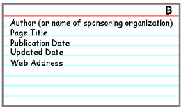 Write where the source was located, so if you need to find it again, you can. Nefrsef Research