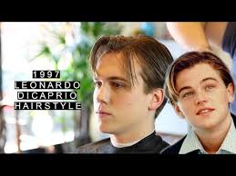1997 Leonardo Dicaprio Hairstyle Jack Dawson Long Length Retro Haircut Youtube