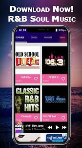 While many people stream music online, downloading it means you can listen to your favorite music without access to the inte. R B Soul Music Soul 80 90 Free For Android Apk Download