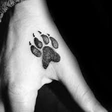 Drawn with charcoal pencils and blocks. 50 Wolf Paw Tattoo Designs For Men Animal Ink Ideas
