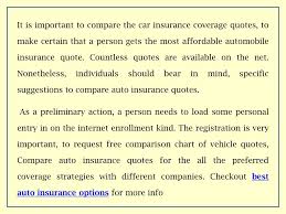Ppt Effective Car Insurance Quote Comparison Powerpoint