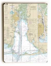 Al Mobile Bay Al Nautical Chart Sign In 2019 Nautical