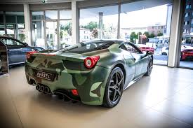 A 8 km dall'hotel terme salvarola si trova il museo ferrari di maranello, esposizione ufficiale dell'azienda: Camo Ferrari 458 Italia Sells For 1 1 Million At Aids Auction Gtspirit