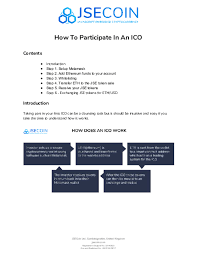 Icos provide users with an opportunity to participate in the governance of crypto projects, especially those using the proof of stake (pos) protocol. Ico Research Papers Academia Edu