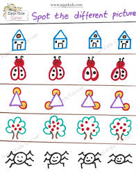 Check spelling or type a new query. Visual Discrimination Brain Teaser Worksheets Zippi Kids Corner