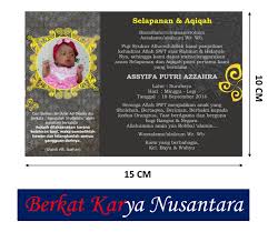 Check spelling or type a new query. Kartu Ucapan Syukuran 7 Bulanan Bayi Greatnesia