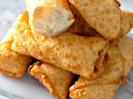 Crab Rangoon Egg Rolls