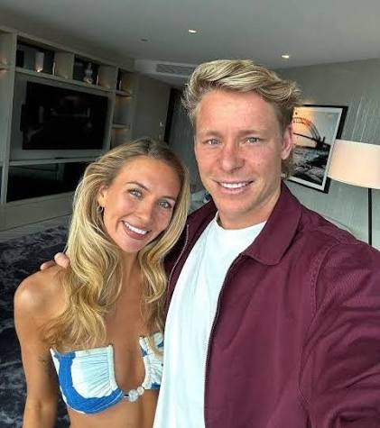 AFL - Isaac Heeney's fiancée, Steffanie Waters, has reportedly left their  Sydney home and travelled to Noosa amid the fallout from the Sydney Swans  hotel scandal and Heeney's season-long suspension. She was