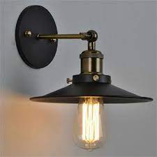 Antique Copper Holder Wall Light Iron Wall Lamps Wall Mounted Lamps Industrial Wall Lamp