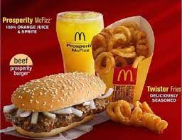 I started with the chicken so, the verdict of mcdonald's prosperity burgers is that they are definitely worth trying, and i'm glad i did, but i simply cannot help finding them wanting. Harga Chicken Dan Beef Prosperity Burger Mcdonalds Harga Menu