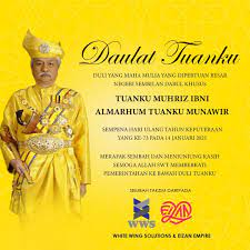 When tuanku munawir died, tuanku muhriz was not chosen. Facebook