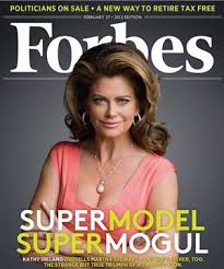 Forbes Magazine Cover Shoot of Kathy Ireland | Michael Grecco