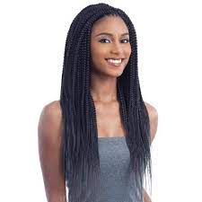 Ideal for creating styles with hot water setting. Freetress Crochet Braid 2x Pre Stretched Nigerian Braid 20