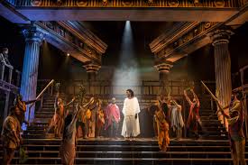 Jesus christ superstar is an oddity in the musical genre with a fresh approach to a familiar religious story and bizarrely fun songs to listen to. At Paramount A Fiery Soul Stirring Jesus Christ Superstar Chicago Sun Times